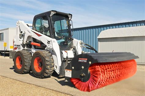 angle broom for skid steer denver|bobcat angle broom attachment.